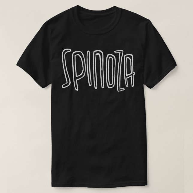 Baruch Spinoza Philosophy Spinoza T-Shirt (Design Front)