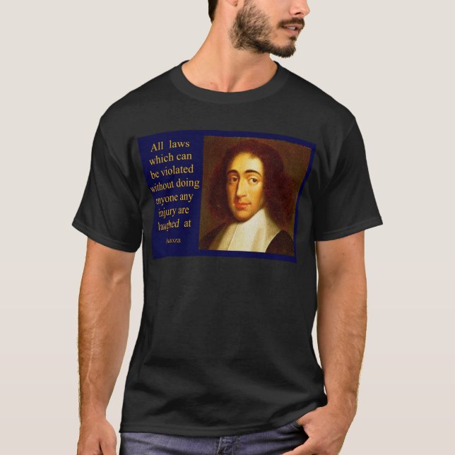 Baruch Spinoza T-Shirt (Front)