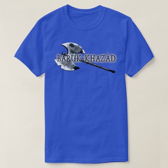 Baruk Khazad Classic TShirt (Design Front)