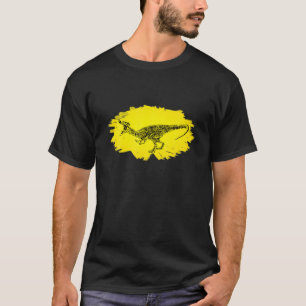 Baryonyx Dinosaur Motif Prehistoric Predator Dino T-Shirt