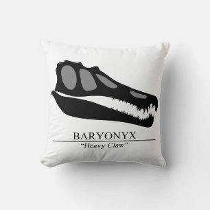 Baryonyx Skull Cushion