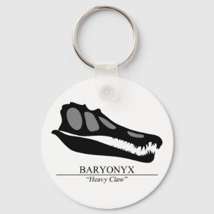 Baryonyx Skull Key Ring