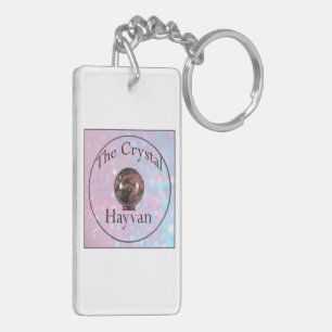 Baryte Print Acrylic Keychain
