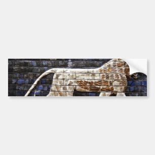 Bas Relief, Ishtar Lion Gate - Istanbul Bumper Sticker