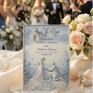 Bas Relief Neoclassical Chapel Romance Save The Date