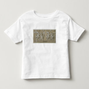 Bas Relief of Ancient Aztec Warriors, from The Sto Toddler T-Shirt