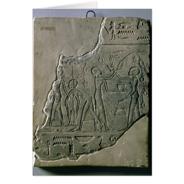 Bas relief of priestesses gathering grapes, 26th-3 (Front)