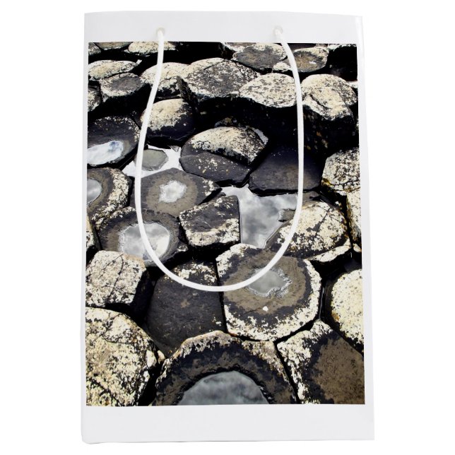 Basalt Formations Giant’s Causeway Medium Gift Bag (Front)