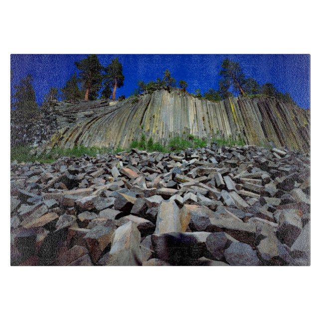 Basalt Formations of Devils Postpile Cutting Board (Front)