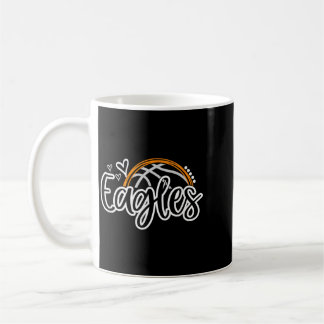 Basball Eagles School Sports Fan Team Spirit Coffee Mug