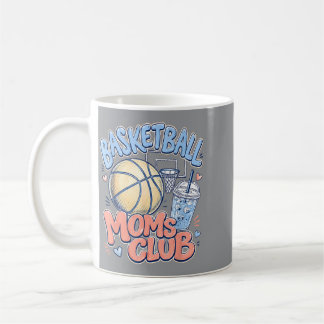 Basball Moms Club Fun Game Day Sporty Coffee Mug