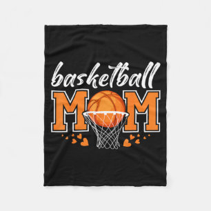 Basball Mum Mama Mothers Game Day Basball Women Fleece Blanket