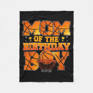 Basball Mum Of The Birthday Boy Family Matching 1 Fleece Blanket