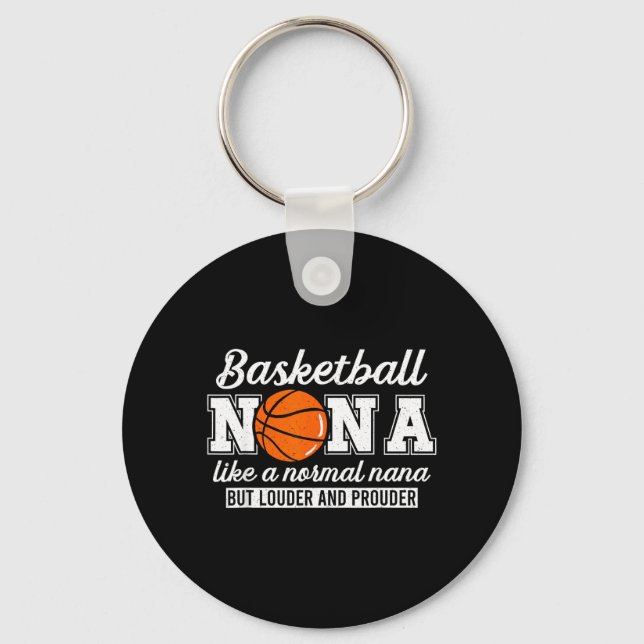 Basball Nana Definition Nana Of A Basball Player Key Ring (Front)