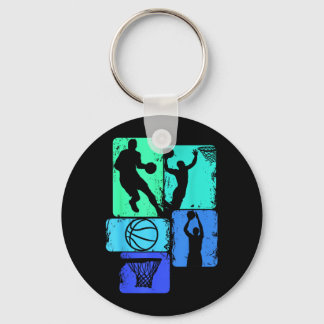 Basball Player Boys Kids Men Key Ring
