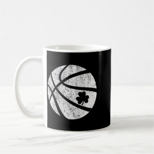 Basball Shamrock Lucky Clover Irish St Patricks Coffee Mug