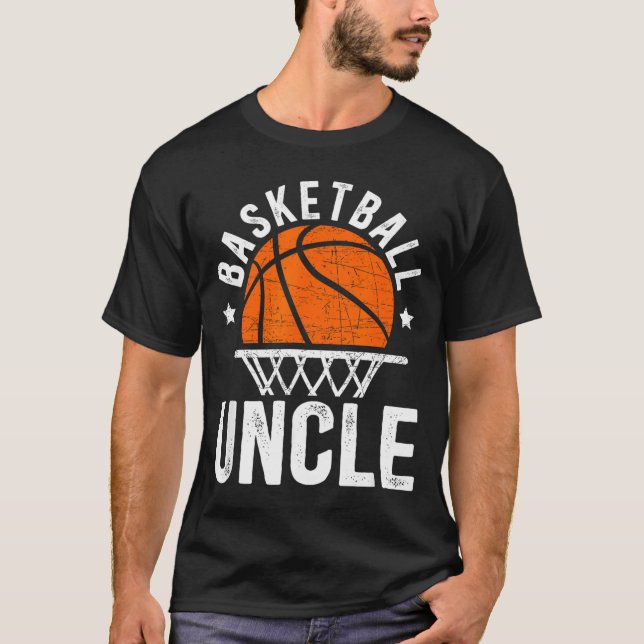 Basball Uncle Basball Player Uncle T-Shirt (Front)