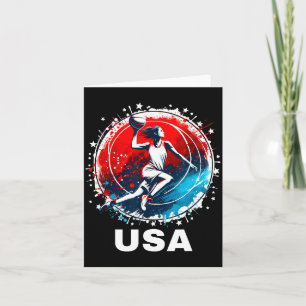 Basball Usa Go Usa Team Card