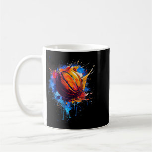 Basball Watercolor Artwork Drawing Basball Lover Coffee Mug