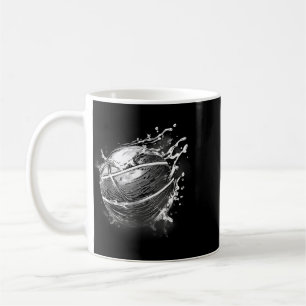 Basball Watercolor Basball Lover Artwork Splash Coffee Mug