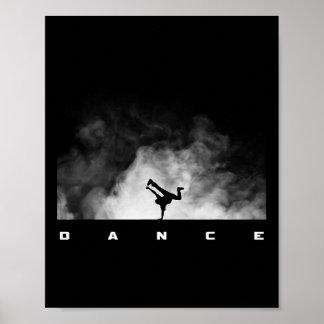Basbo Dance Lace - Black Poster
