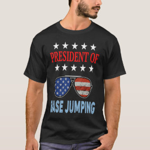 Base Jumping Accessories USA Base Jumping Saying T-Shirt