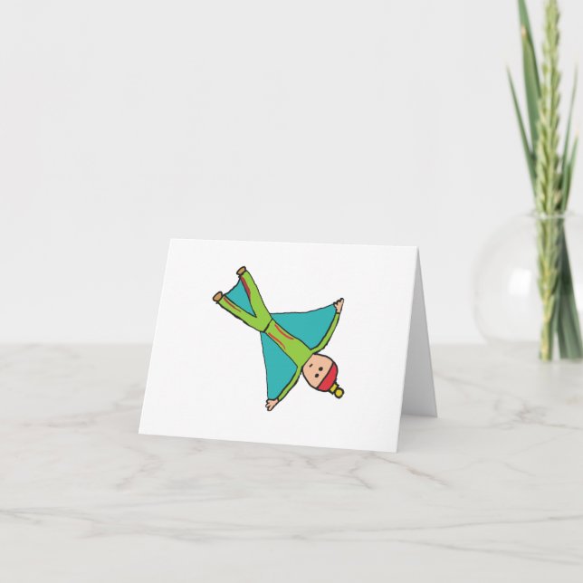 BASE Jumping Card (Front)
