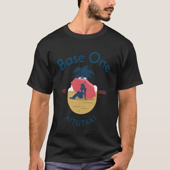 Base One Aitutaki Cook Islands Long Sleeve T-Shirt (Front)