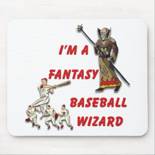 Basebal Wizard #2 Mouse Pad