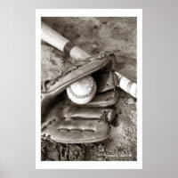Baseball1 Poster Print