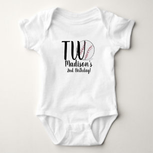Baseball 2nd Birthday Shirts for Baby
