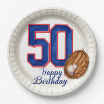 Baseball 50th Birthday 