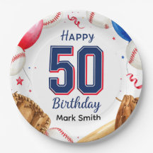 Baseball 50th Birthday 