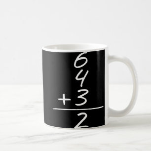 Baseball 6 4 3 Double Play Turn Two Design Coffee Mug