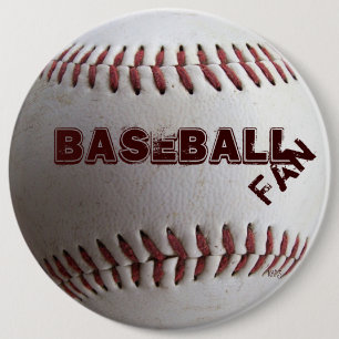 Baseball 6 Cm Round Badge