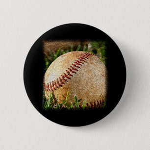 Baseball 6 Cm Round Badge