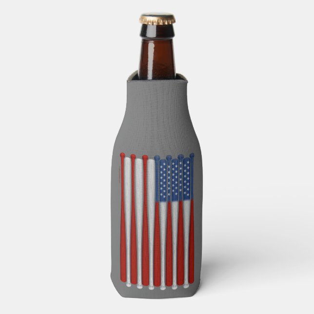 Baseball America (USA) Bottle Cooler (Bottle Front)