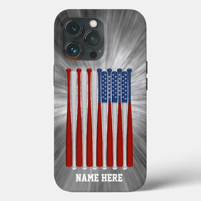 Baseball America (USA) Case-Mate iPhone Case (Back)