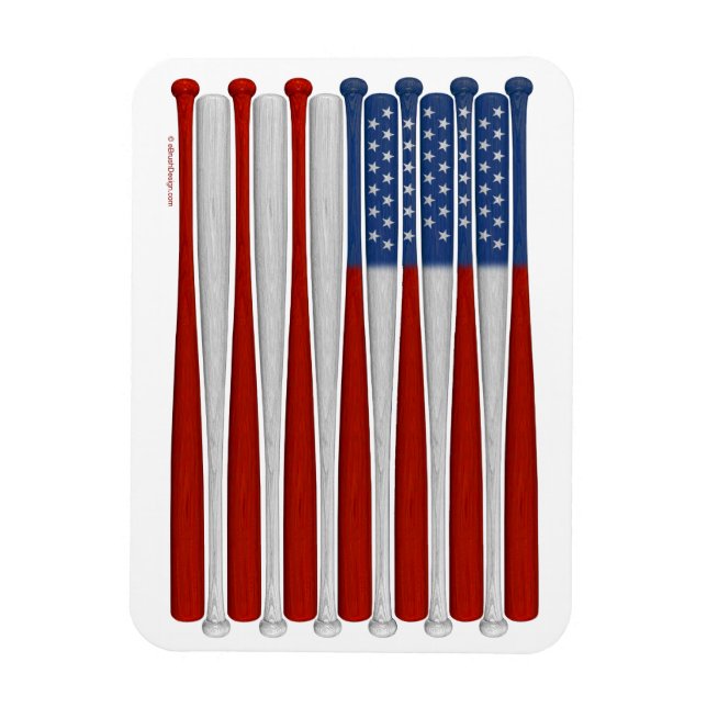 Baseball America (USA) Magnet (Vertical)