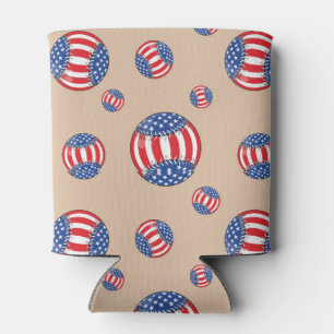 Baseball Americana Can Coolers