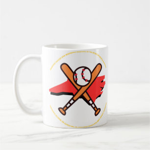 Baseball and Coffee in North Carolina Mug