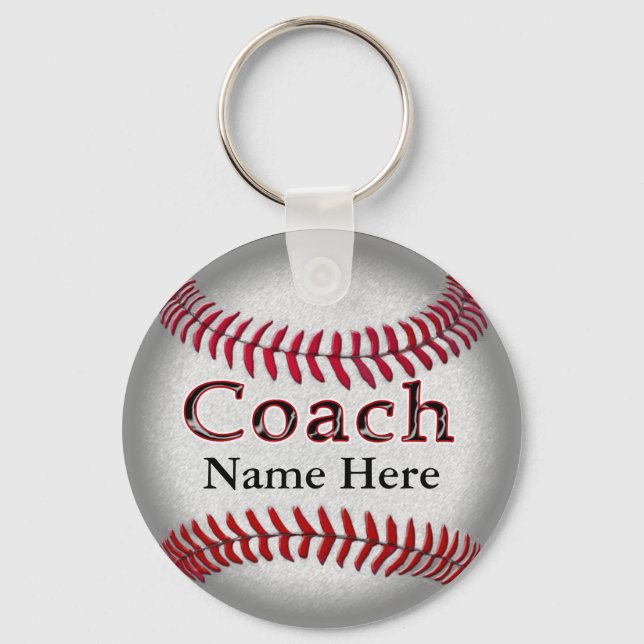 Baseball and Softball Gifts Under $5.00 Key Ring (Front)