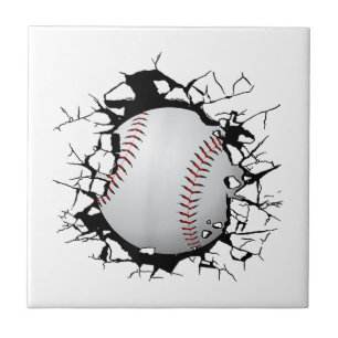 Baseball Apparel - Baseball  Ceramic Tile