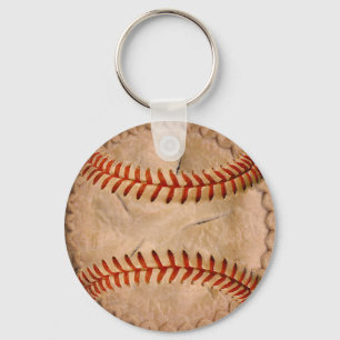 Baseball Apple Pie Key Ring