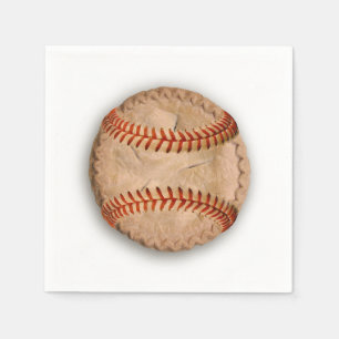 Baseball Apple Pie Napkin