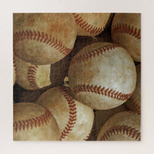 Baseball Art Travel Digital Illustration Jigsaw Puzzle