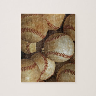 Baseball Art Travel Digital Illustration Jigsaw Puzzle