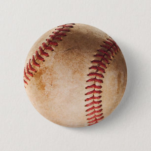 Baseball Artwork 6 Cm Round Badge