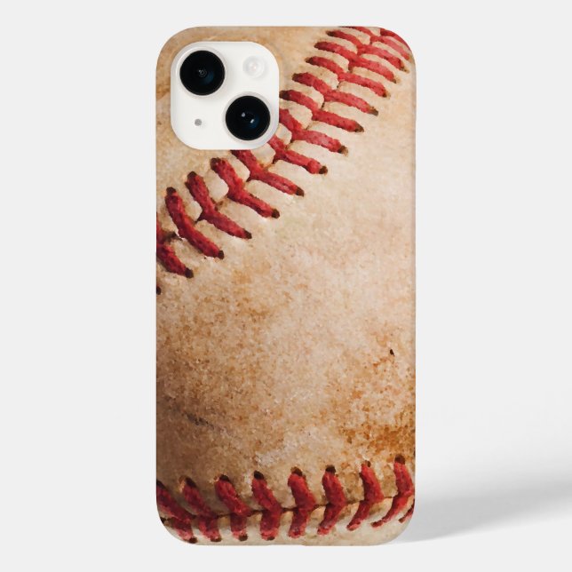 Baseball Artwork Case-Mate iPhone Case (Back)
