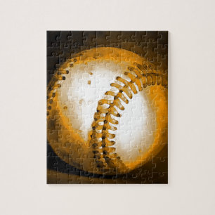 Baseball Artwork Jigsaw Puzzle